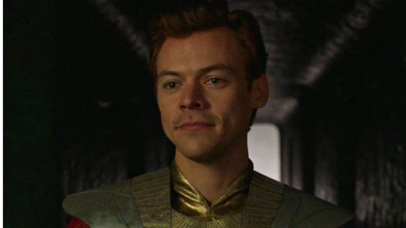 Harry Styles em Eternos (Foto: Divulgação / Marvel)