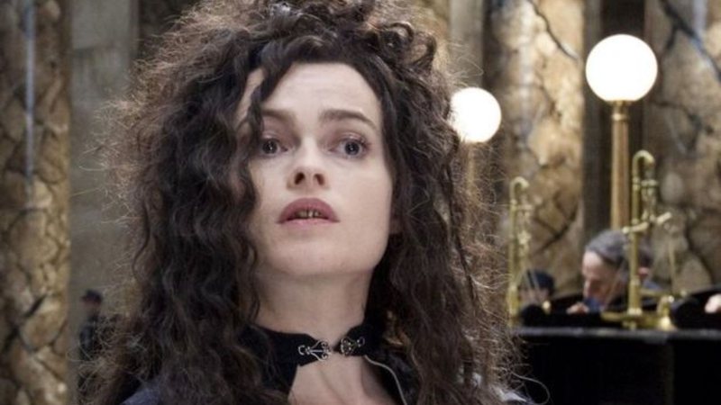 Helena Bonham Carter como Bellatrix Lestrange (Foto: Reproduçãoi / Warner Bros.)