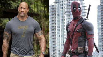 Dwayne “The Rock” Johnson como Luke Hobbs e Ryan Reynolds como Deadpool (Foto 1: Divulgação | Foto 2: Divulgação)