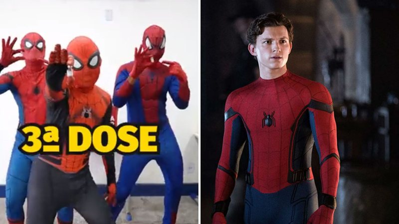 Vídeo de campanha de vacinação do Governo do Maranhão (Foto: Reprodução) | Tom Holland como Homem-Aranha (Foto:Jay Maidment)