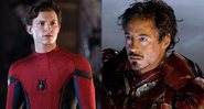 Homem-Aranha: Longe de Casa (Foto: Jay Maidment) | Robert Downey Jr. em Homem de Ferro (Foto: Reprodução Marvel)