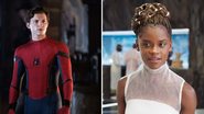 Tom Holland como Homem-Aranha (Foto:Jay Maidment) | Letitia Wright em Pantera Negra (Foto: Reprodução)