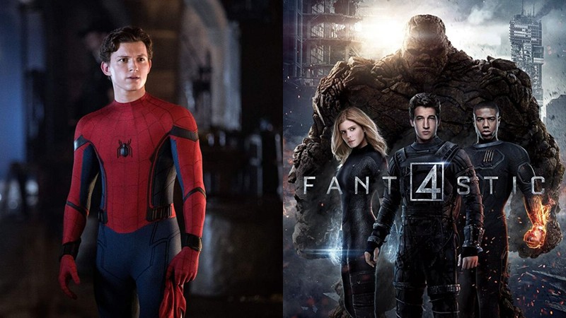 Montagem com Homem-Aranha e Quarteto Fantástico (Foto: Reprodução / Divulgação)