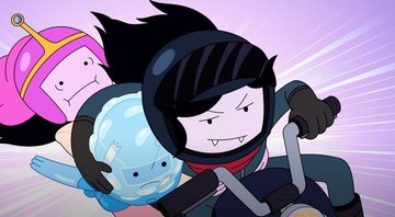 Imagem Hora de Aventura: Vida de casal de Princesa Jujuba e Marceline é interrompida por dragão vulcânico; assista