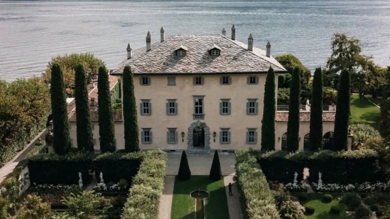 Mansão Villa Balbiano, de House of Gucci (Divulgação/AirBnb)