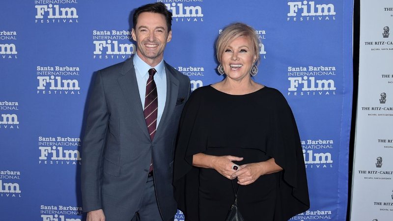 Hugh Jackman e a esposa, Deborra-lee Furness (Foto: Richard Shotwell/Invision/AP)