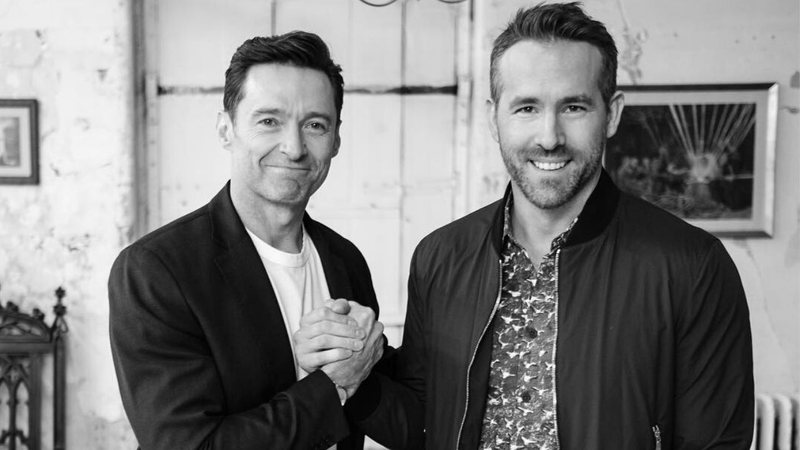 Hugh Jackman e Ryan Reynolds (Foto: Reprodução/Instagram)