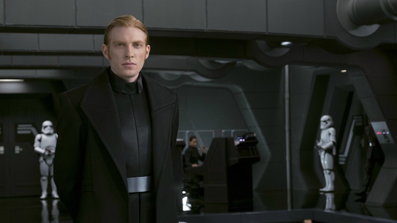 Domhnall Gleeson como General Hux em Star Wars: Os Últimos Jedi (Foto: Reprodução Lucasfilm)