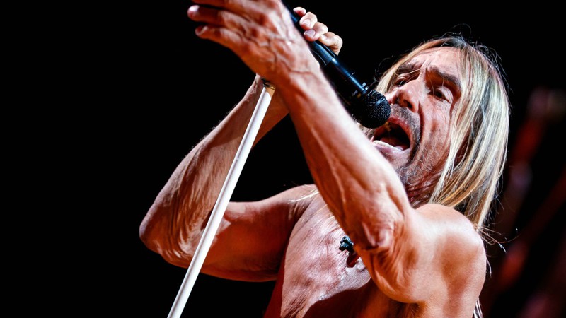 Iggy Pop (Crédito: Valentin Flauraud/EPA-EFE/REX/Shutterstock)