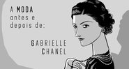 Ilustração de Gabrielle Chanel - Open The Door Estúdio (todos os direitos reservados)