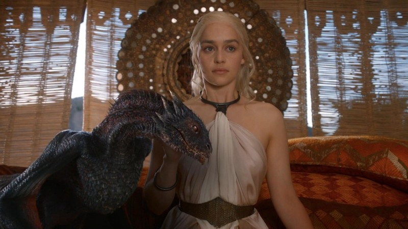 Daenerys e seu dragão (Foto: Reprodução / HBO)