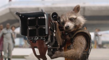 Rocket Raccoon, personagem de Guardiões da Galáxia (Foto: Reprodução / Vídeo)