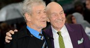 Ian McKellen e Patrick Stewart (Foto: Jonathan Short/AP)