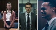 Inacreditável, Mindhunter e Olhos que Condenam (Fotos: Divulgação / Netflix)