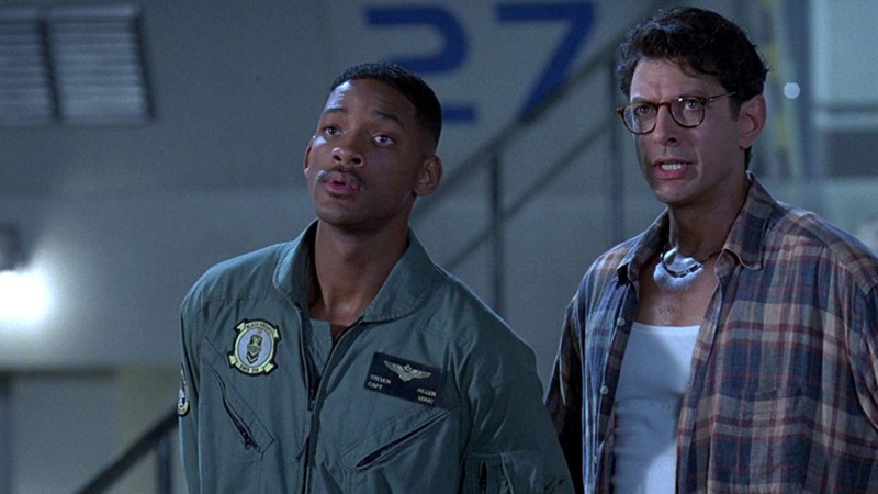 Will Smith e Jeff Goldblum em Independence Day (Foto: Reprodução Fox)