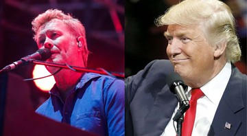 Magne Furuholmen e Donald Trump (Foto 1: Torsten Gadegast/Geisler-Fotopre/AP | Foto 2: AP)