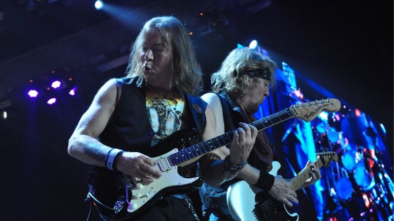 Iron Maiden no Rio de Janeiro (Foto: Jacson Vogel)