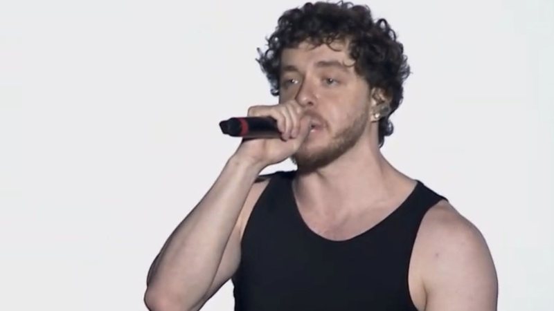 Jack Harlow no Lollapalooza Brasil 2022 (Foto: Reprodução /Twitter)