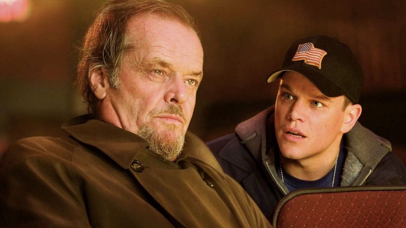 Jack Nicholson e Mark Wahlberg em Os Infiltrados (Foto: Reprodução /Twitter)