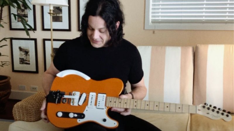 Jack White e a Three-Wheel-Motion Low Rider (Foto: Reprodução / YouTube)