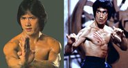 Bruce Lee/  Jackie Chan (foto: Reprodução/ Operação Dragão)