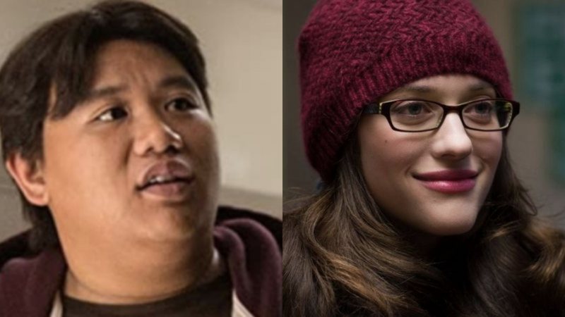 Jacob Batalon como Ned Leeds (Foto: Reprodução) e Kat Dennings como Darcy Lewis (Foto: Reprodução)