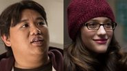 Jacob Batalon como Ned Leeds (Foto: Reprodução) e Kat Dennings como Darcy Lewis (Foto: Reprodução)