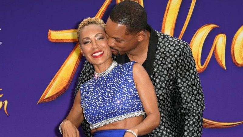 Jada Pinkett Smith e Will Smith na premiere de Alladin (Foto: Kevin Winter/Getty Images)