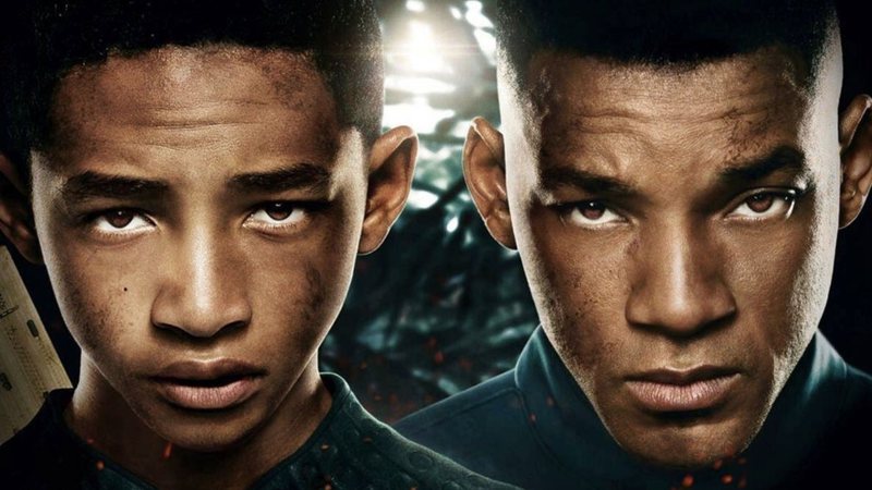 Jaden e Will Smith em Depois da Terra (Foto: Reprodução /Twitter)