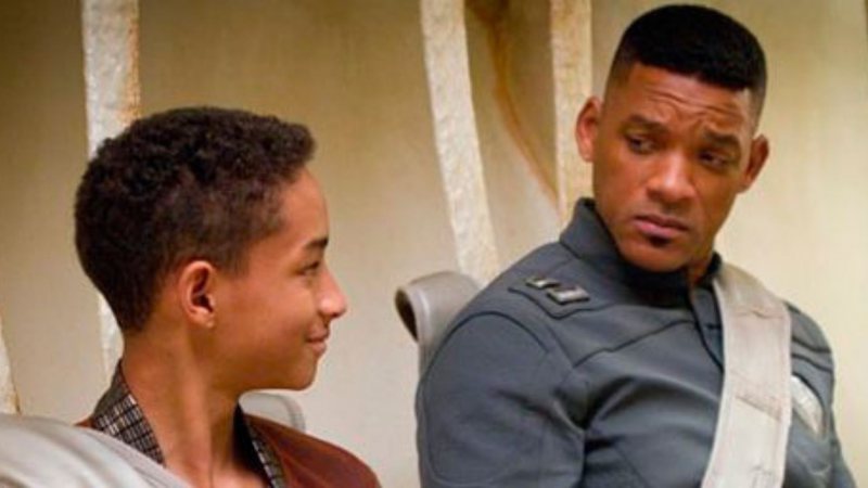 Jaden e Will Smith em Depois da Terra (Foto: Divulgação)