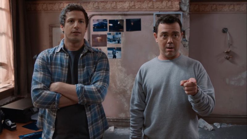 Jake Peralta e Charles Boyle em Brooklyn Nine-Nine (Foto: Reprodução / YouTube)