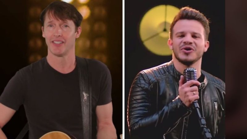 Tiktok de James Blunt (Fotos: Reprodução/TikTok)