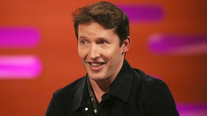 James Blunt no Graham Norton Show (Foto: ASSOCIATED PRESS)