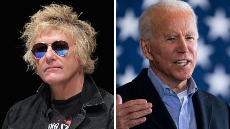 James Kottak (Foto: Getty Images/Chung Sung-Jun/Equipe) e Joe Biden (Foto: Drew Angerer/Getty Images)