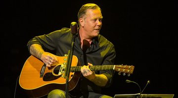 James Hetfield, vocalista do Metallica (Foto: Paul A. Hebert/AP)