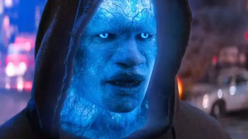 Jamie Foxx como Electro em O Espetacular Homem-Aranha 2 (Foto: Reprodução / Sony)