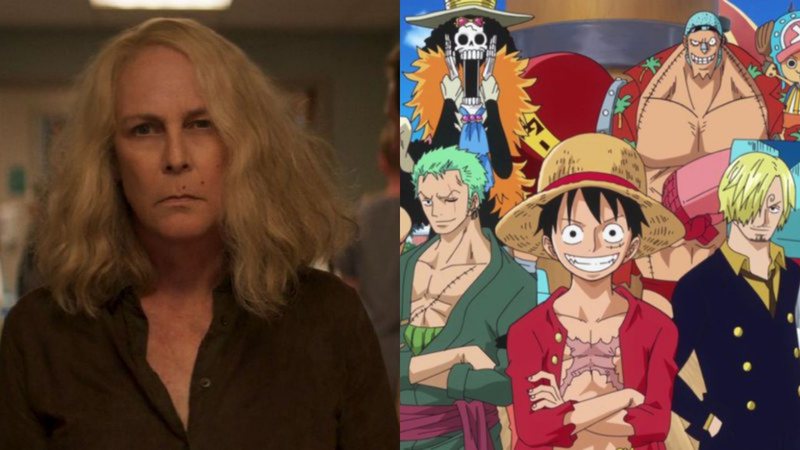 Jamie Lee Curtis e One Piece (foto: reprodução)