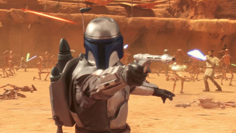 Jango Fett em Star Wars: Ataque dos Clones (foto: reprodução/ Lucasfilm)