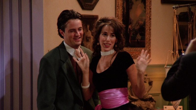 Janice e Chandler em Friends (Foto: Reprodução)