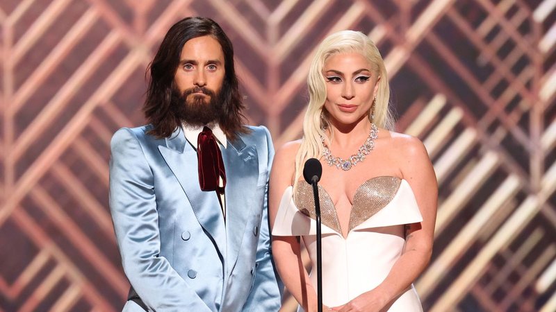 Jared Leto e Lady Gaga (Foto: Rich Fury / Getty Images)