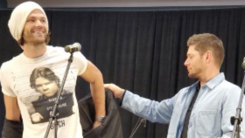 Jared Padalecki e Jensen Ackles (Foto: Reprodução/Twitter)