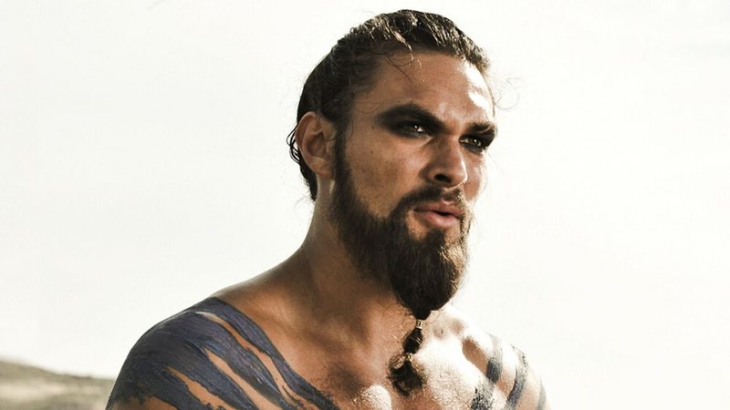 Jason Momoa como Khal Drogo em Game of Thrones (Foto: Reprodução)