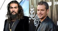 Jason Momoa (Foto: Kevin Winter/Getty Images) e Matt Damon (Foto: Angela Weiss / Getty Images)