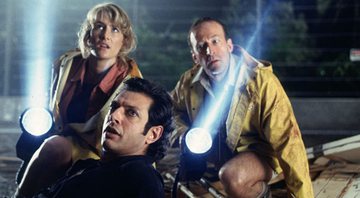 Jeff Goldblum, Laura Dern, e Bob Peck em Jurassic Park (Foto: Reprodução/IMDb/Divulgação/Universal Pictures)