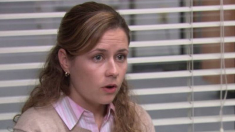 Jenna Fischer como Pam em The Office (Foto: Reprodução)