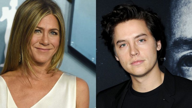 Jennifer Aniston (Foto: Jordan Strauss / Invision / AP) e Cole Sprouse (Foto: Getty Images /Joshua Blanchard)