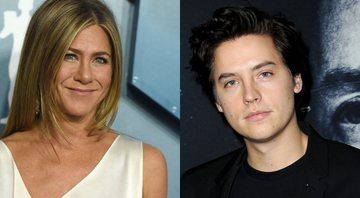 Jennifer Aniston (Foto: Jordan Strauss / Invision / AP) e Cole Sprouse (Foto: Getty Images /Joshua Blanchard)