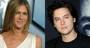 Jennifer Aniston (Foto: Jordan Strauss / Invision / AP) e Cole Sprouse (Foto: Getty Images /Joshua Blanchard)