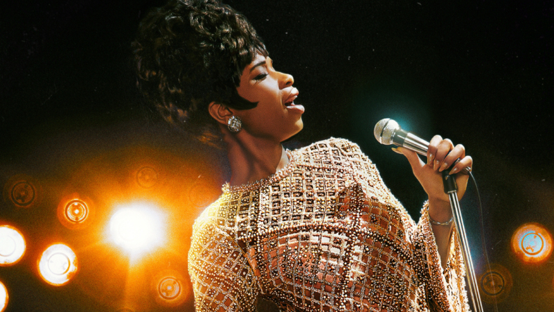 Jennifer Hudson como Aretha Franklin no filme Respect: A História de Aretha Franklin (Foto: Reprodução / Sony Music)