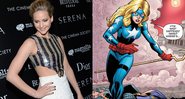 Jennifer Lawrence e Stargirl (foto: Evan Agostini/ AP/ DC Comics)